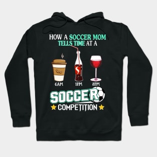 Soccer Mom At A Soccer Competition Hoodie